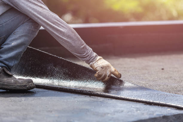 Professional Foundation Crack Repair technician working in Flagtown, NJ
